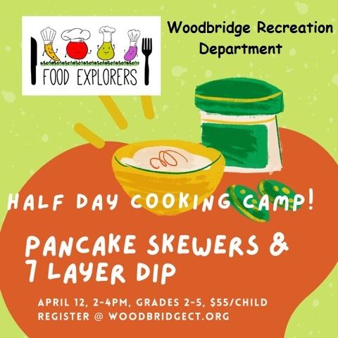 April Vacation Cooking Flier