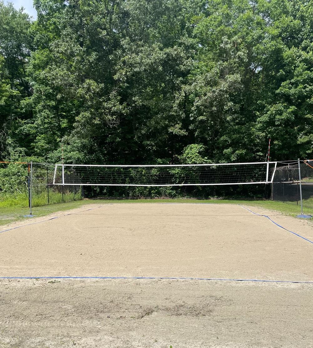 volleyball sand court 