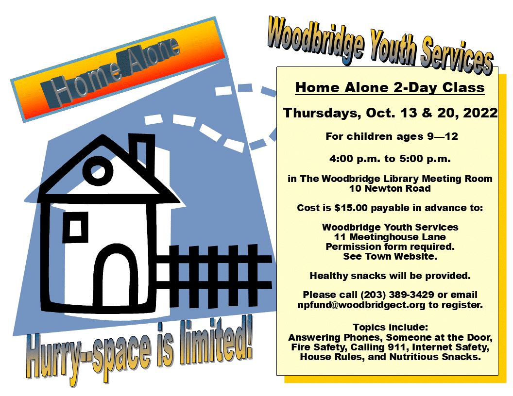 Home Alone Flyer 10-13 and 20-22