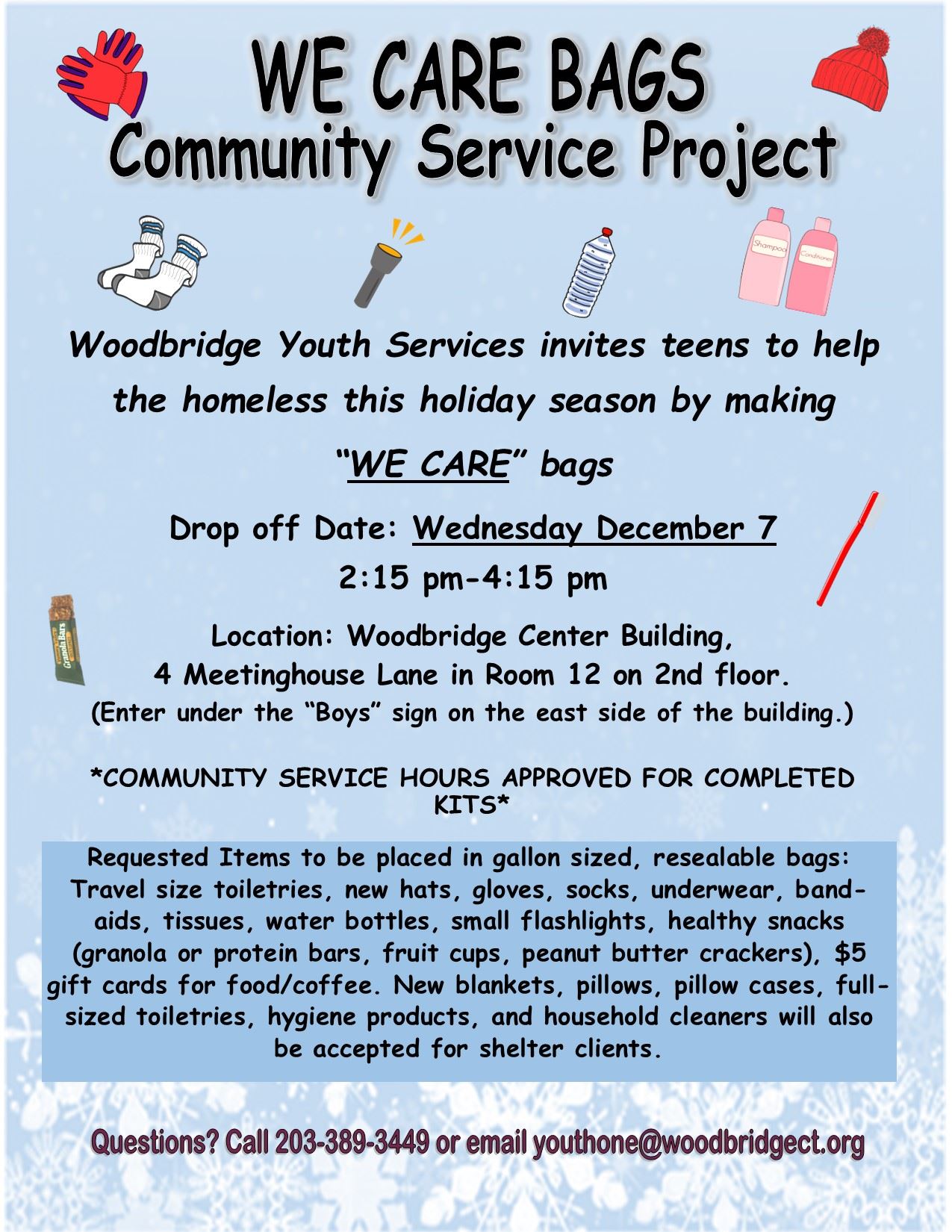 We Care Kits Flyer 12.07.22