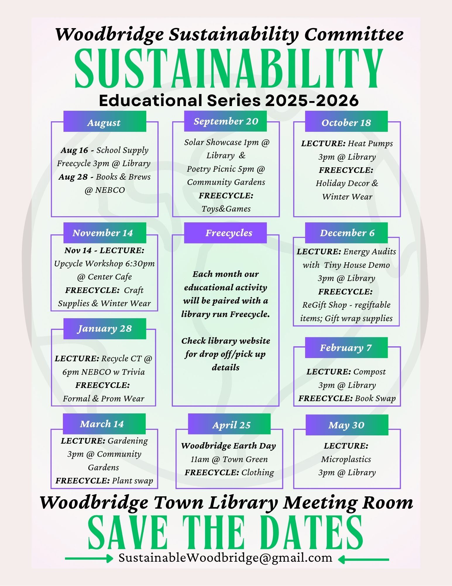 2025 Sustainability Lecture series